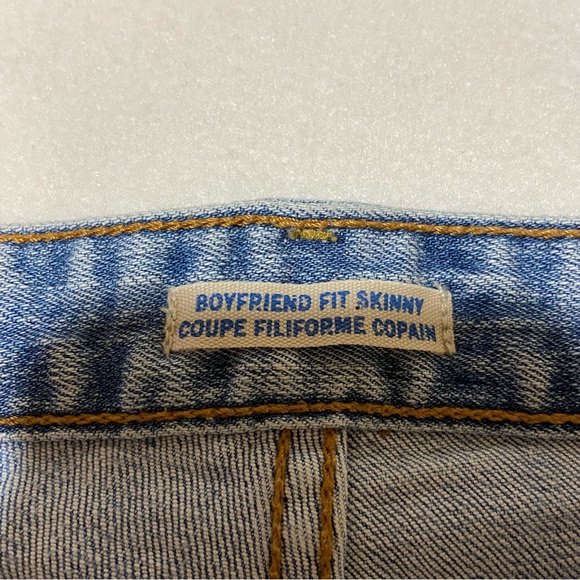 LEVI’S Boyfriend Fit Skinny Light Wash Jeans Size 25 - Picture 4 of 9